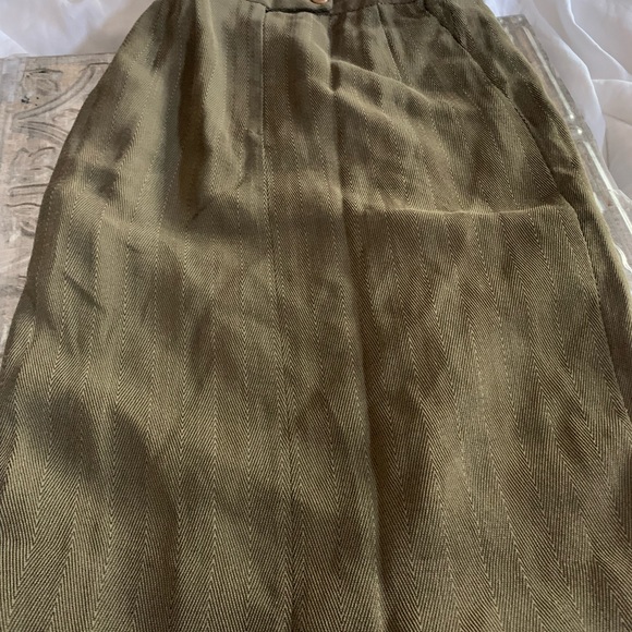 VTG TAMOTSU NY Couture Designer EXEC SKIRT 8 - Picture 5 of 10